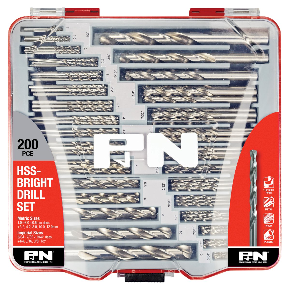 Drills - Jobber Drill Sets - Bright