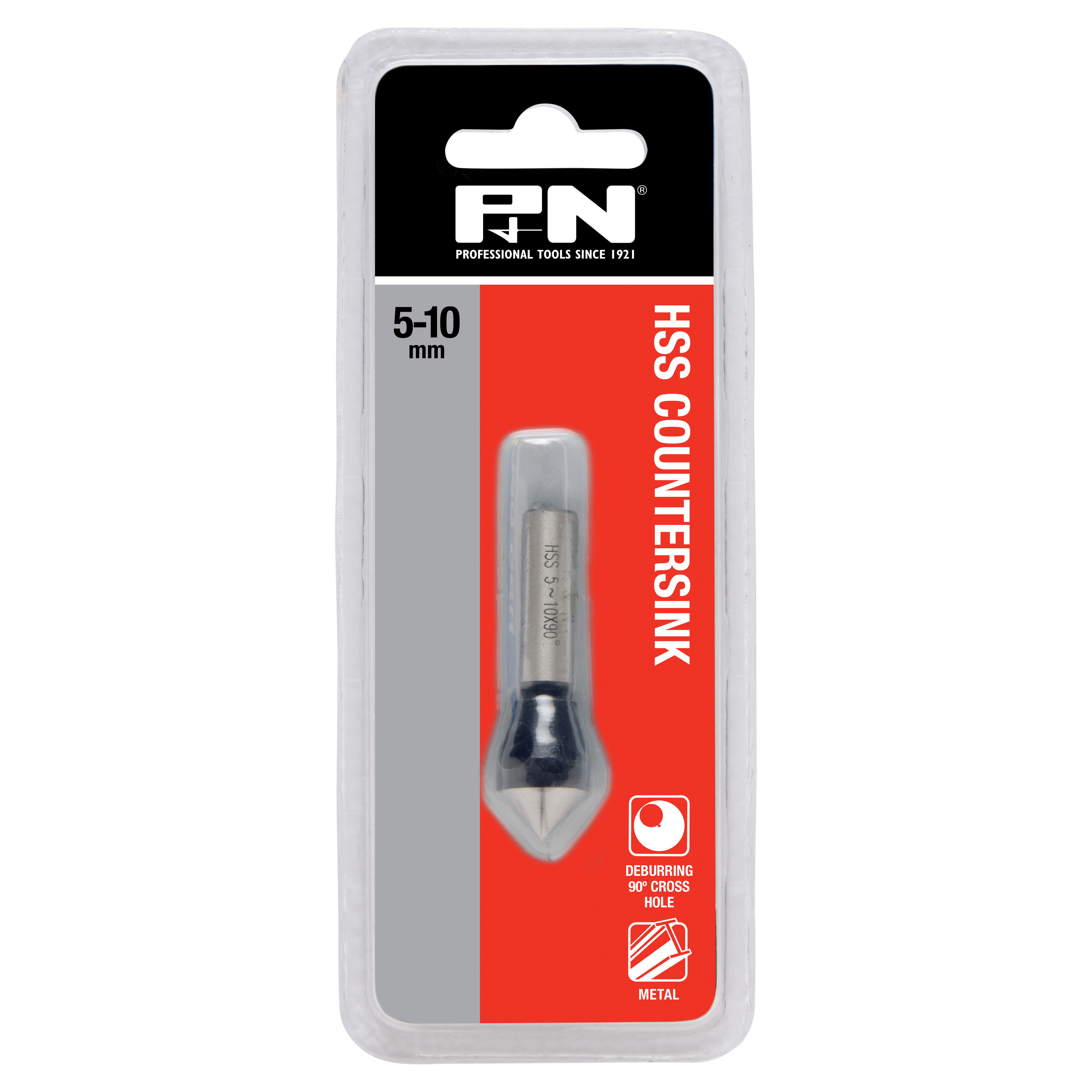 COUNTERSINK CROSS HOLE DEBURRING HSS 5-10MM - P&N Tools