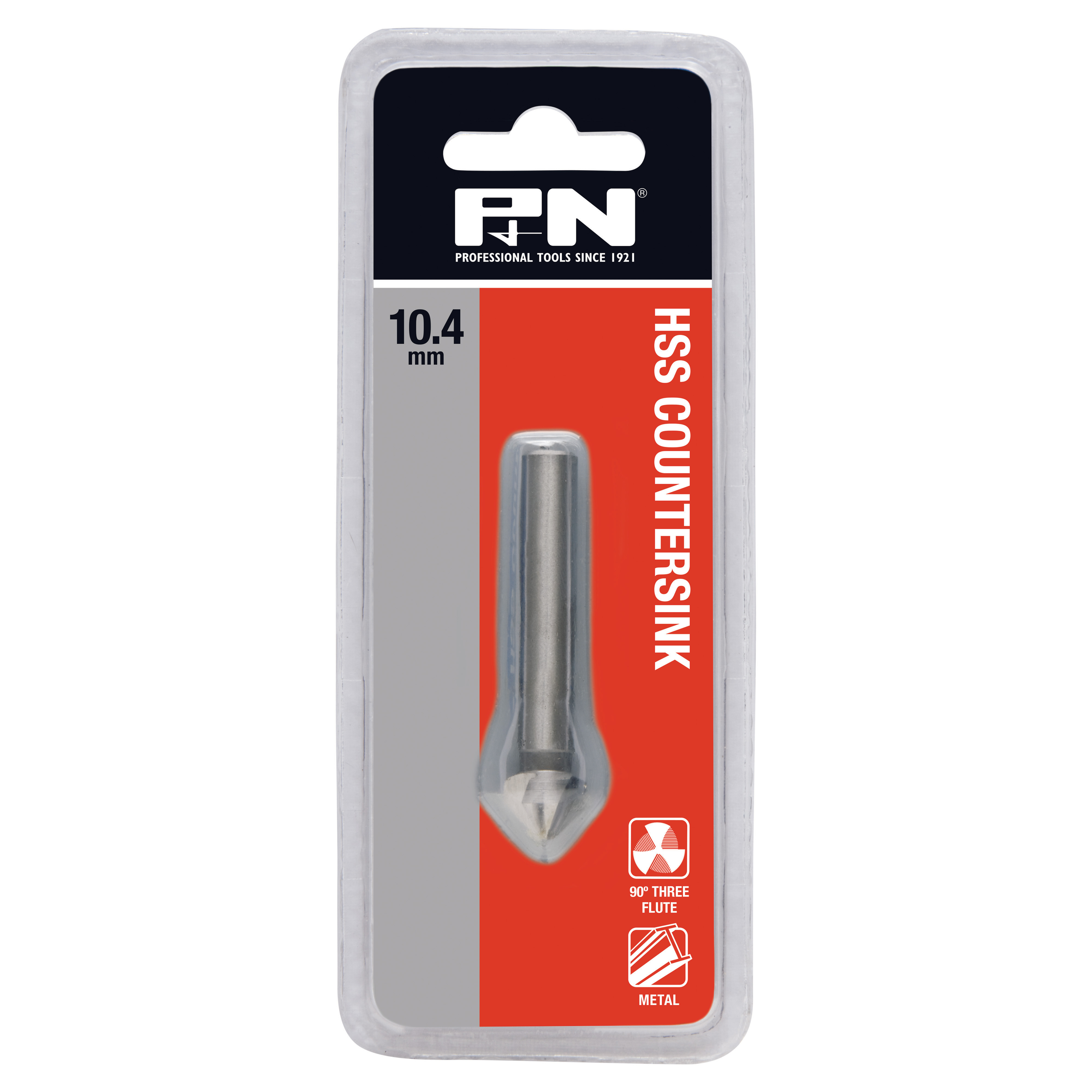 COUNTERSINK HSS STRAIGHT 10.4MM P&N Tools