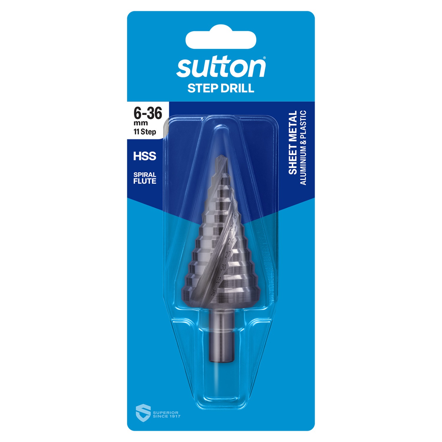 HSS Step Drill - Carded