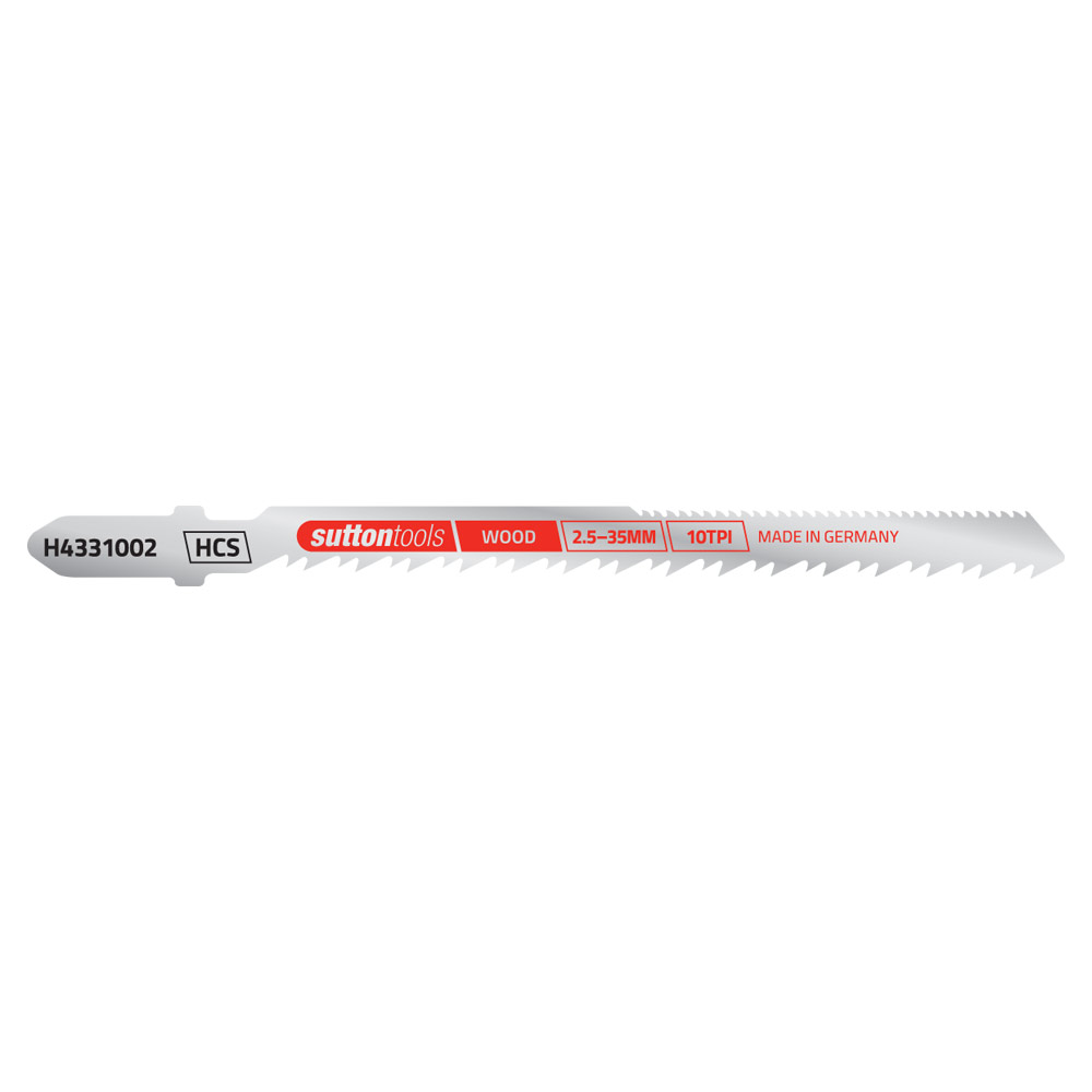 Jigsaw Blade Euro Shank - Wood - Curved Clean Cut, Double Edged