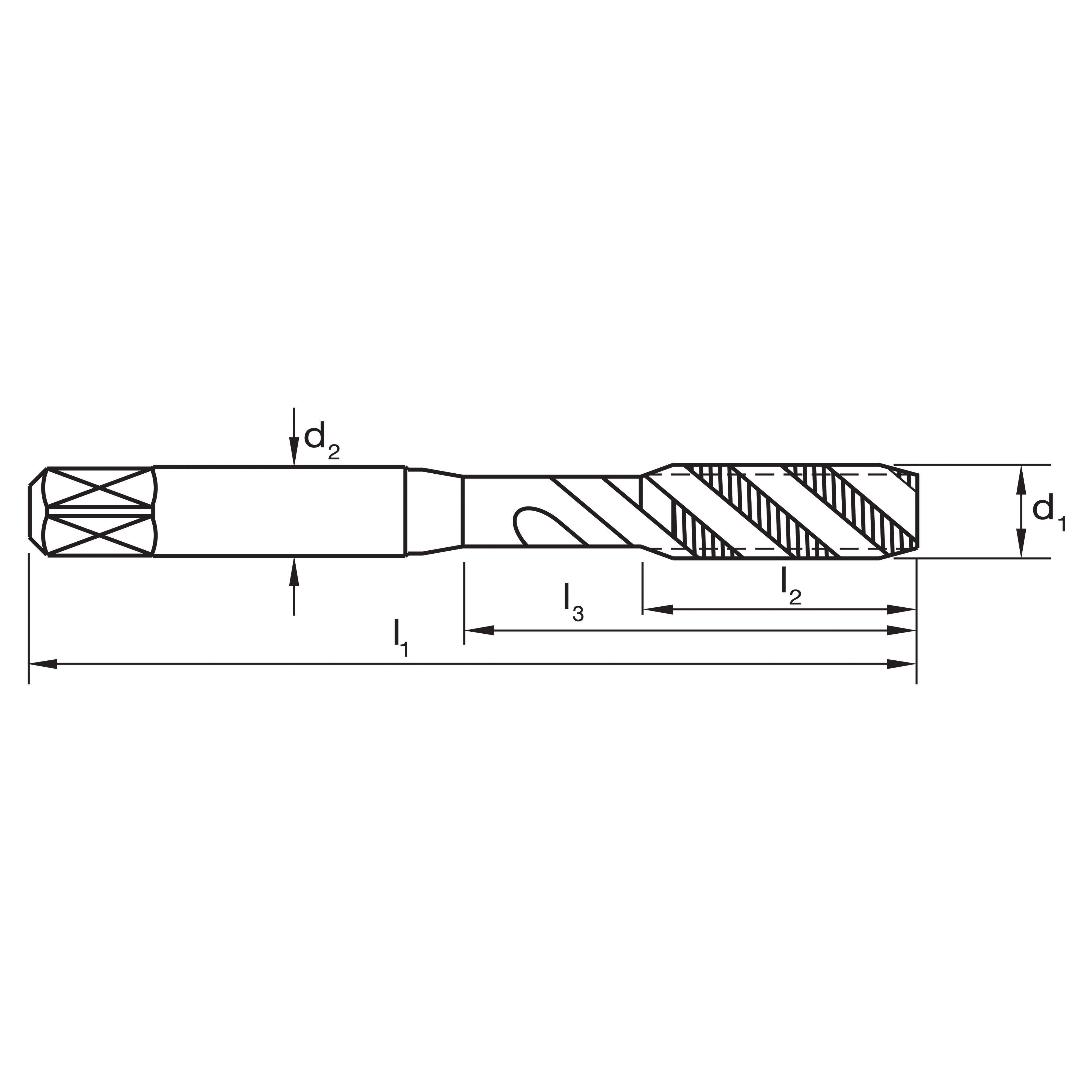 Spiral Flute Taps - R40 N
