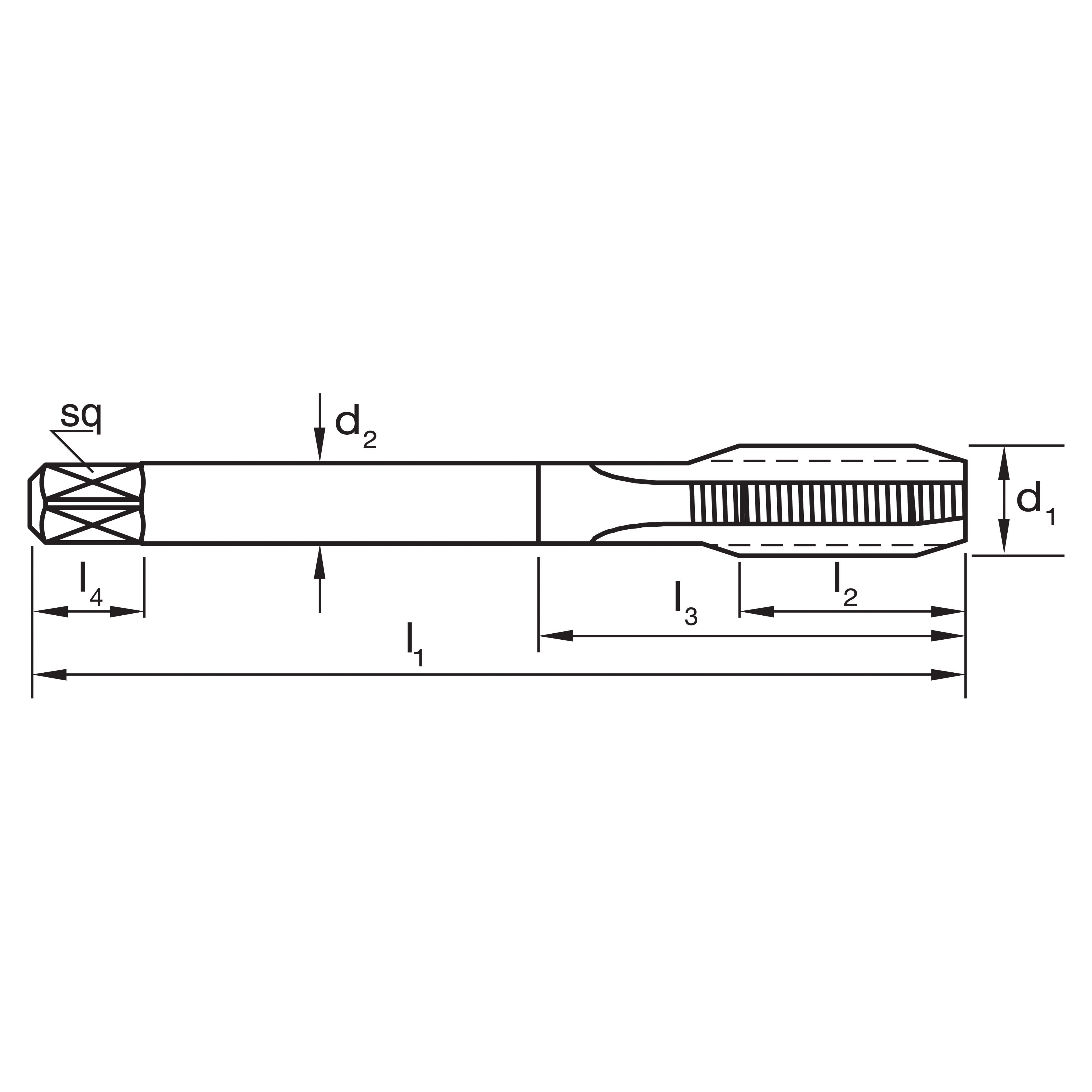 Straight Flute Taps - N